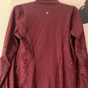 Like new maroon Lulu jacket